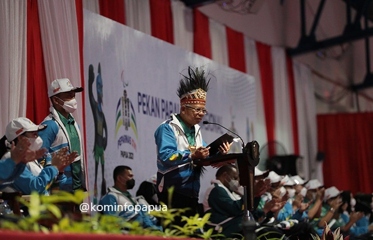 Wapres : Peparnas Ajang Pembuktian Semangat Kesetaraan Sesama Anak Bangsa